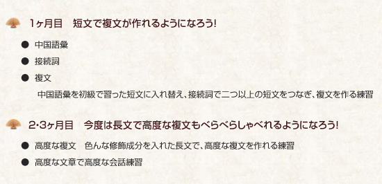 中級完璧コース